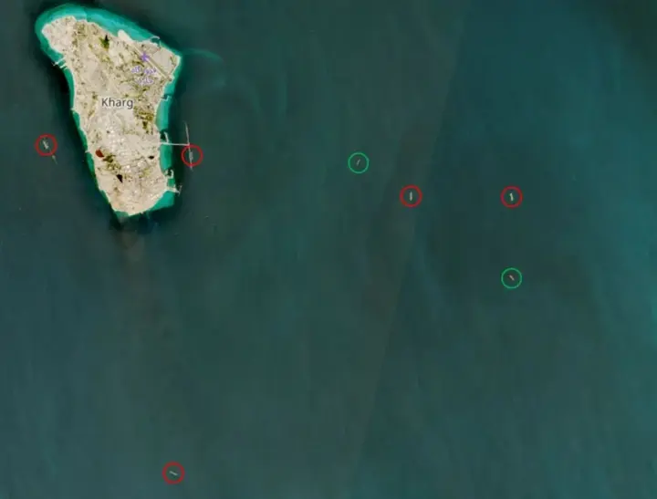 Іран продовжує експорт нафти з термінала на острові Харг попри авіаудари