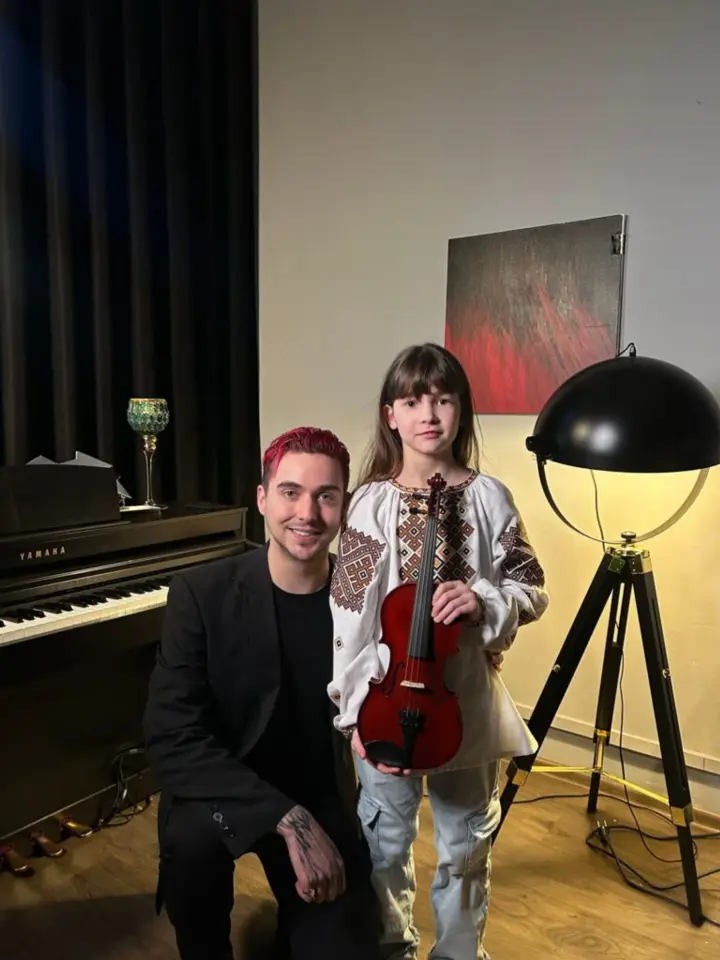 Melovin fulfilled the special dream of a 9-year-old girl