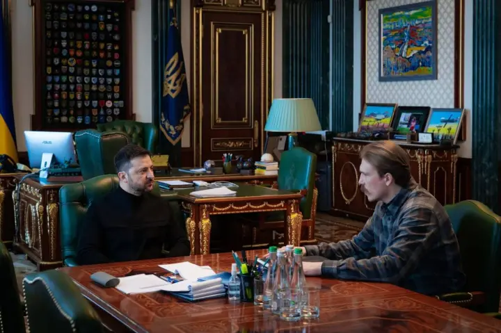Zelenskyy met with Brigadier General "Redis"