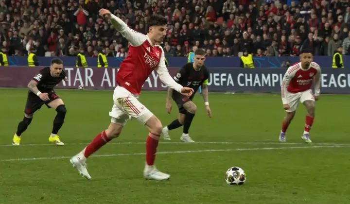 «Арсенал» врятувався наприкінці: «Баєр» і лондонці зіграли внічию в 1/8 фіналу Ліги чемпіонів