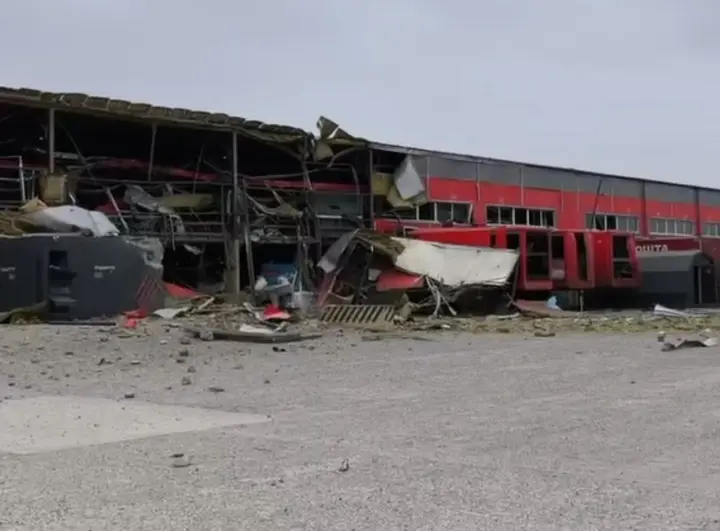 росія атакувала у Запоріжжі дронами логістичний об'єкт, є поранені – ОВА