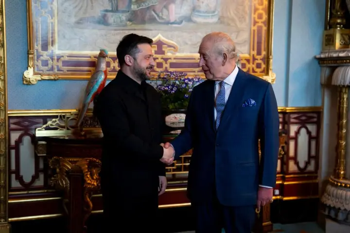 Зеленський зустрівся з королем Чарльзом III