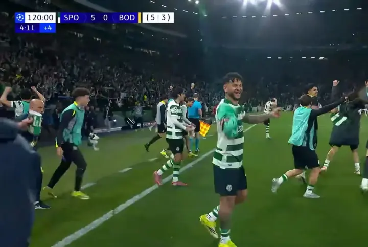 Норвезька казка скінчилась: "Спортинг" здійснив неймовірний камбек і пройшов "Буде-Глімт" у 1/8 фіналу ЛЧ