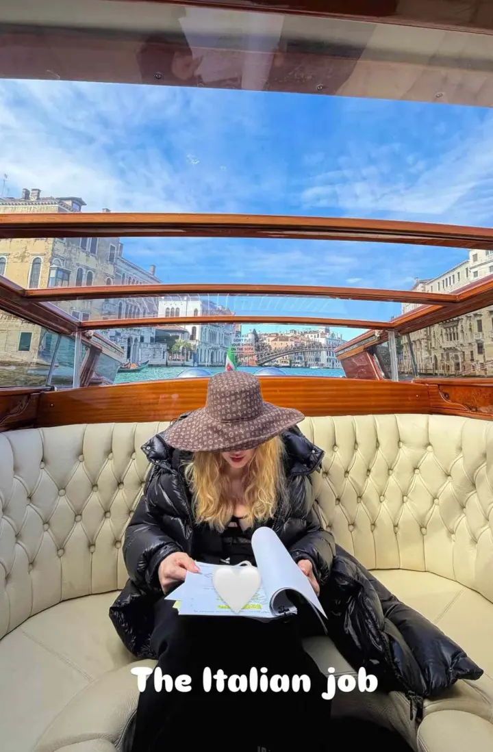 Madonna returns to cinema and stars in The Studio series in Venice