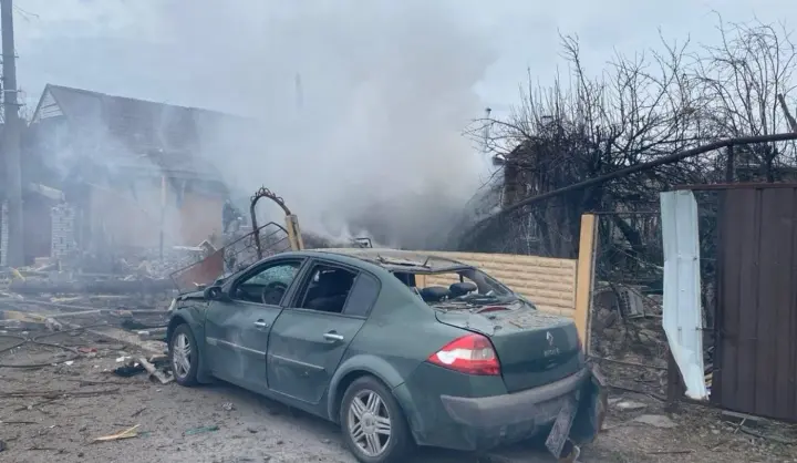 Дрон рф уничтожил дом в Запорожье - два человека погибли, есть раненые