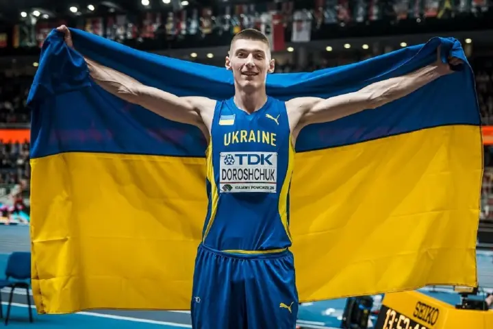 Олег Дорощук став першим в історії українським чемпіоном світу зі стрибків у висоту у приміщенні