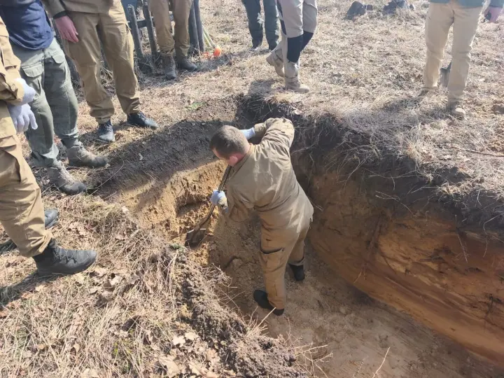 На Рівненщині розпочалися пошукові роботи на місці поховання жертв Другої світової війни