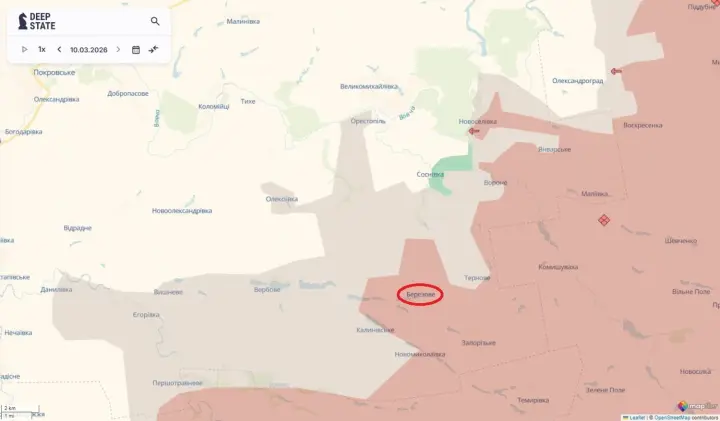 Air Assault Forces units took control of Berezove in Dnipropetrovsk region