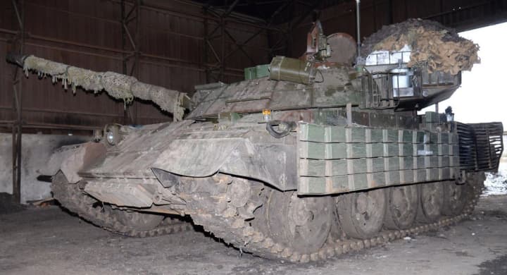 The Armed Forces of Ukraine continue to use rare Slovenian M-55S tanks, of which Ukraine received only 28