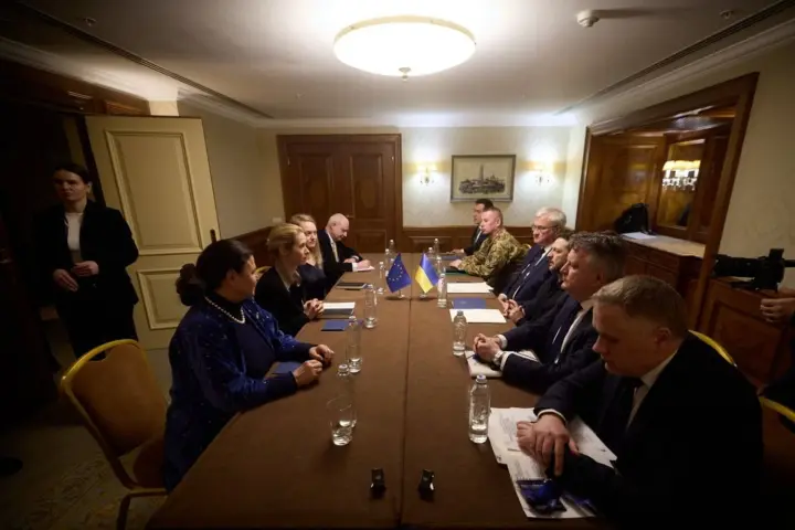 Zelenskyy and Kallas discussed solutions to unblock 90 billion euros in aid for Ukraine