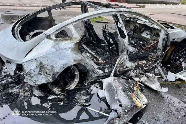 Enemy struck Nikopol with an FPV drone, 11 people injured