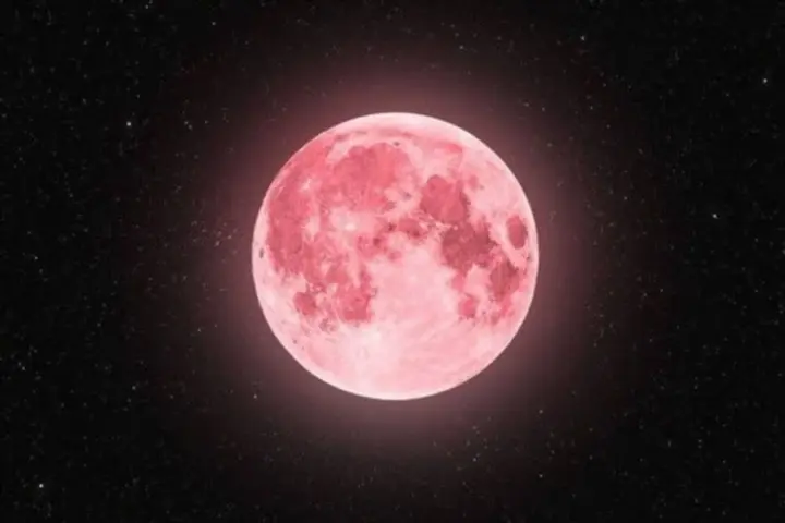 Full Moon in April - what the Pink Moon means and why it's called that