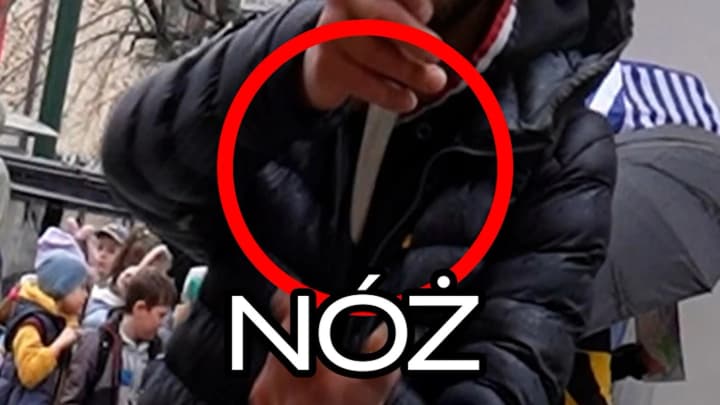 Ukrainian detained in Krakow after threatening YouTubers at Easter market