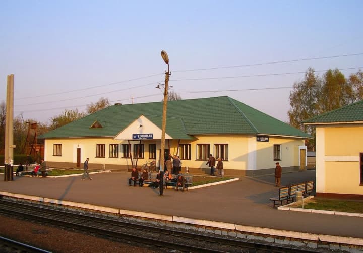 Near Kolomak station, a truck collided with a passenger train, causing delays in Kharkiv region