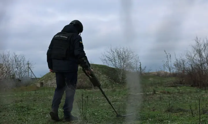 20% of territories in Ukraine remain potentially mined - SES