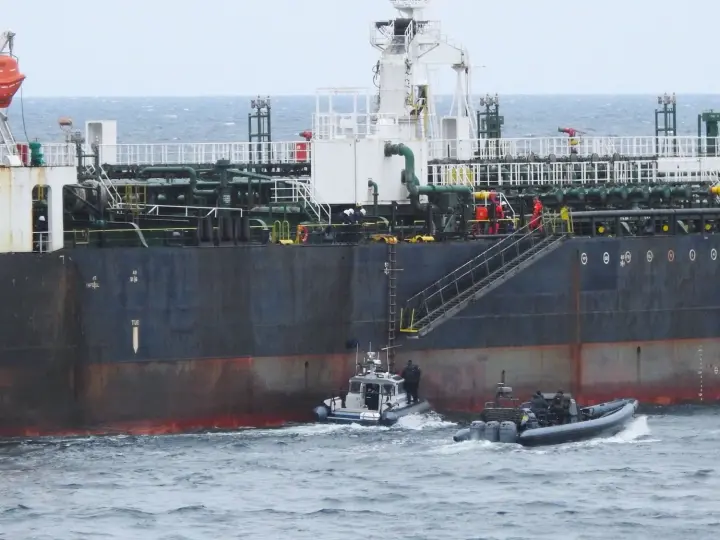 Sweden detains suspected Russian 'shadow fleet' tanker after oil spill in the Baltic Sea