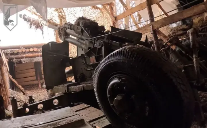 Українські прикордонники продовжують бити по рф із зеніток КС-19 часів 1940-х