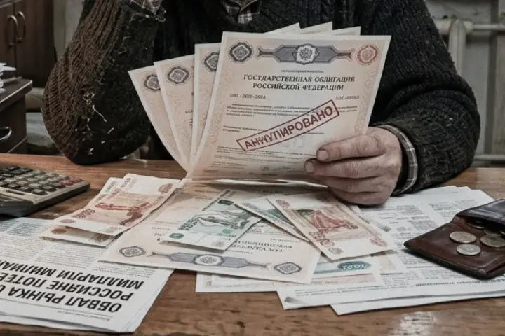 россияне могут потерять сбережения из-за волны дефолтов на рынке облигаций - разведка