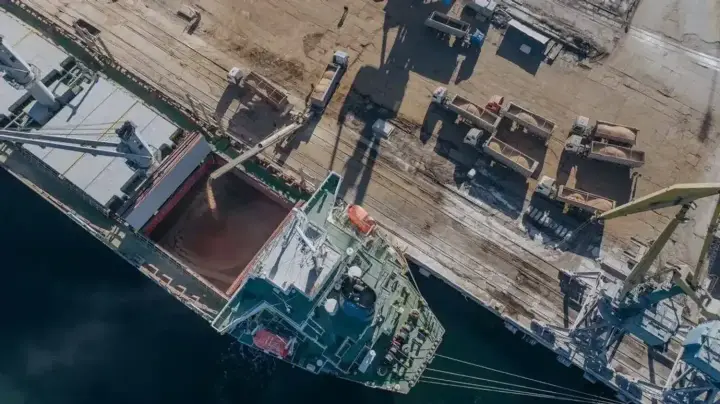 Українським морським коридором уже перевезли 200 млн тонн вантажів, 59% - зерно
