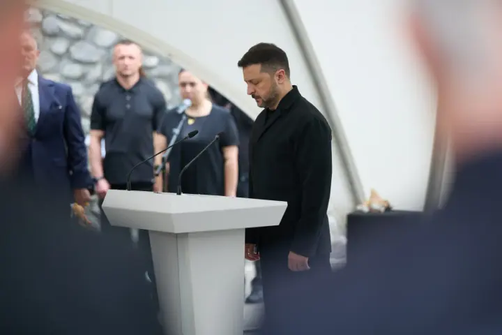 Zelenskyy, together with the First Lady, honored the memory of 707 children killed as a result of the war