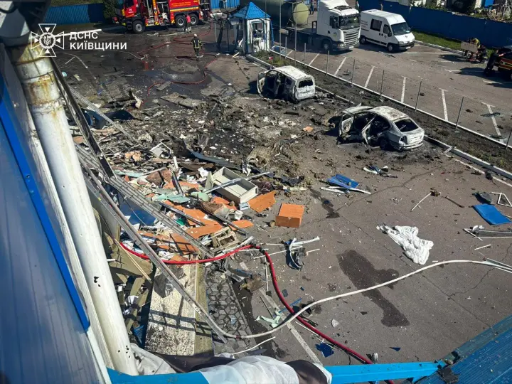 Already 7 injured in Russian attack on food enterprise in Kyiv region; two more people may be under the rubble