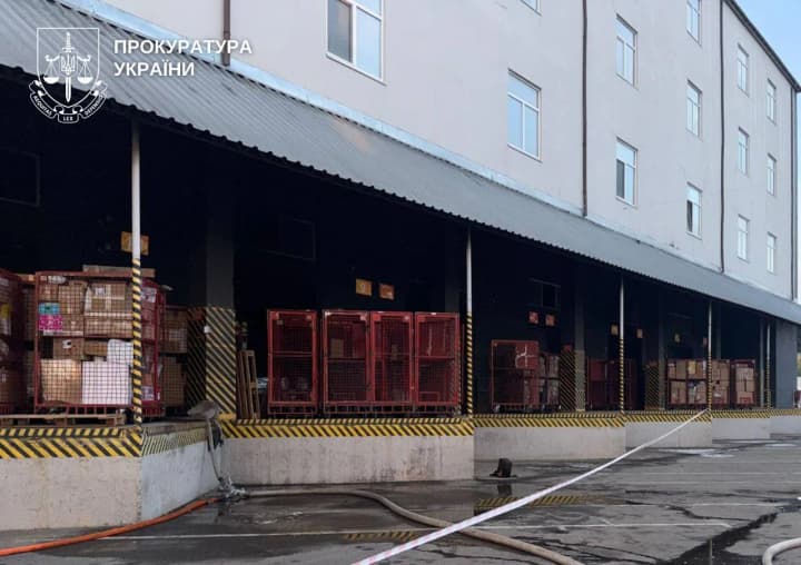 "Nova Poshta" suspended operations at a sorting depot in Kyiv after an explosion
