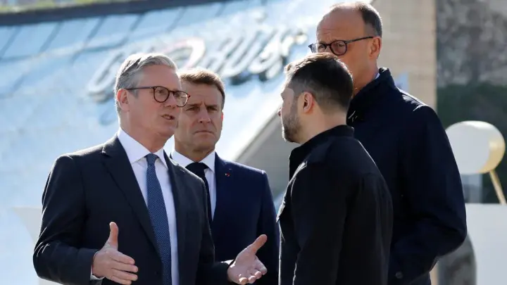Leaders of Britain, France, and Germany to meet with Zelenskyy in London. Peace negotiations on the agenda