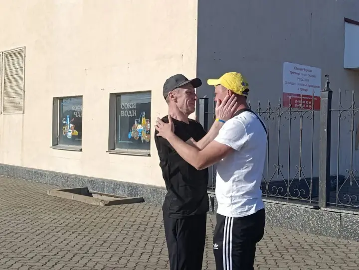 Железнодорожник Евгений Ребров вернулся в Украину после трех лет российского плена