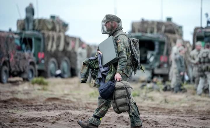 Німецька бригада провела перші військові навчання в Литві поблизу кордону з білоруссю