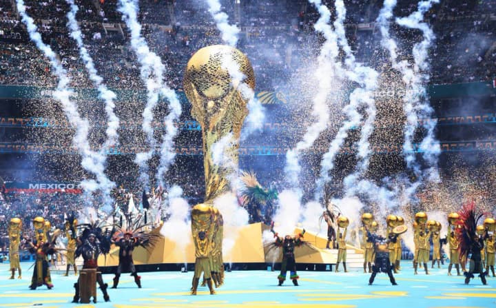 The 2026 World Cup opening ceremony has begun in Mexico City