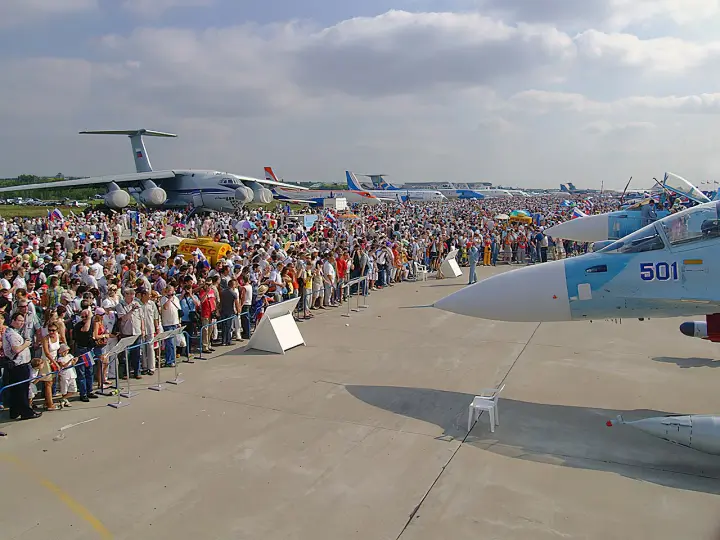Russia has excluded the MAKS air show from the 2026 exhibition plan
