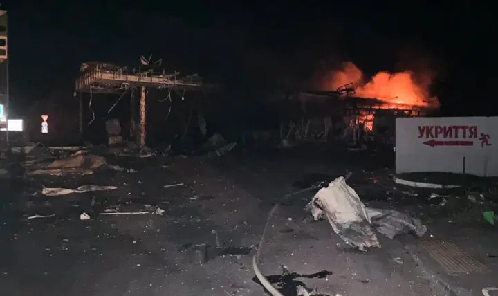 Russia is systematically striking gas stations in the Sumy region to complicate logistics in the area - RMA