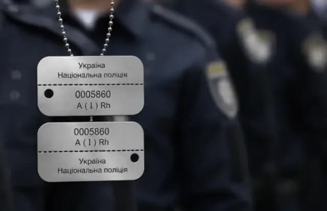 Кабмін запровадив ідентифікаційний жетон для поліцейських