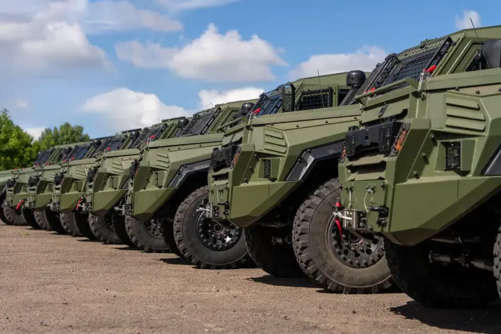 The first 13 armored vehicles for evacuating the wounded have arrived in Ukraine - Lyashko