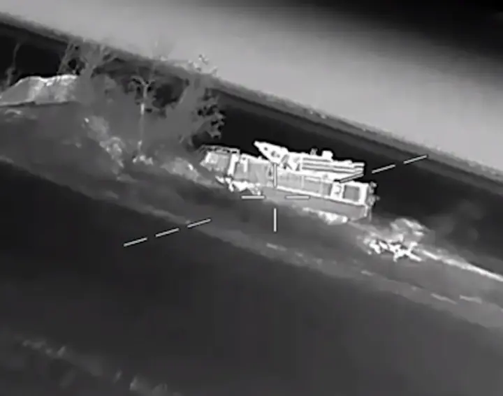 GUR destroyed a Russian Pantsir-S2 air defense missile and gun system in the Zaporizhzhia direction