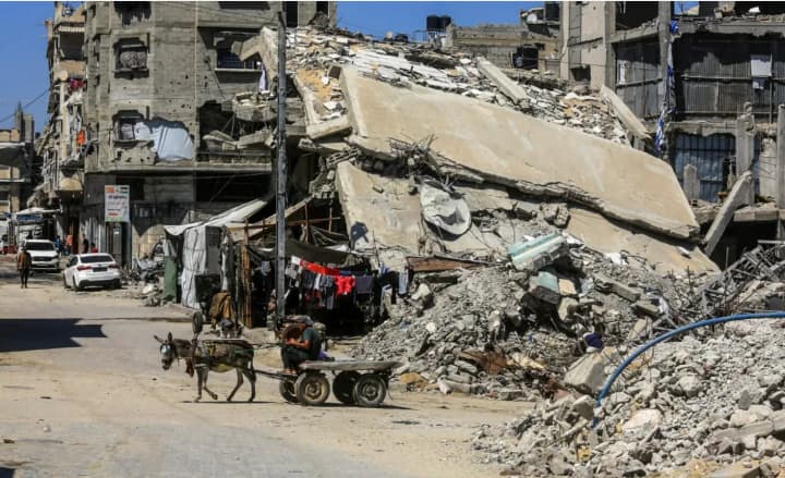Israeli companies are negotiating the large-scale demolition of buildings in the Gaza Strip