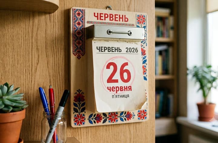 What is celebrated on June 26 in Ukraine and the world