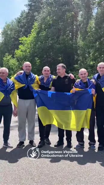 Украина вернула из российского плена еще семерых незаконно удерживаемых гражданских - Лубинец 