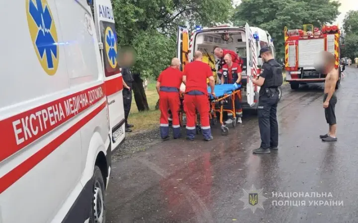 На Волині 7 людей втратили свідомість через влучання блискавки 