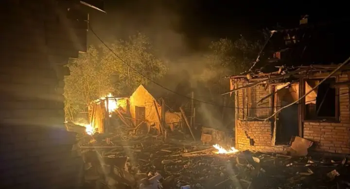 російський дрон атакував місто Валки на Харківщині, загинула жінка
