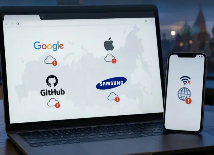 Сбой в работе Google, Apple и Samsung в рф может свидетельствовать о подготовке к новым блокировкам - ЦПД
