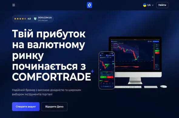 Company "Comfortrade" offers traders a new brokerage platform