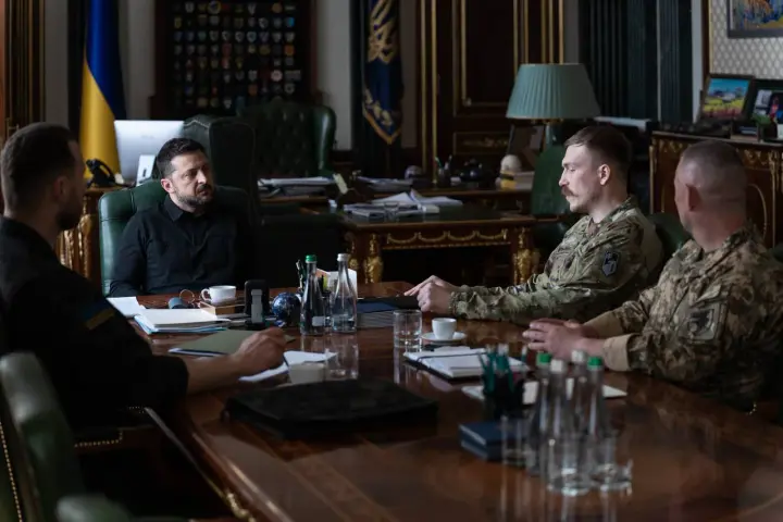 Зеленський провів зустрічі з Прокопенком, Апостолом та Оболєнським