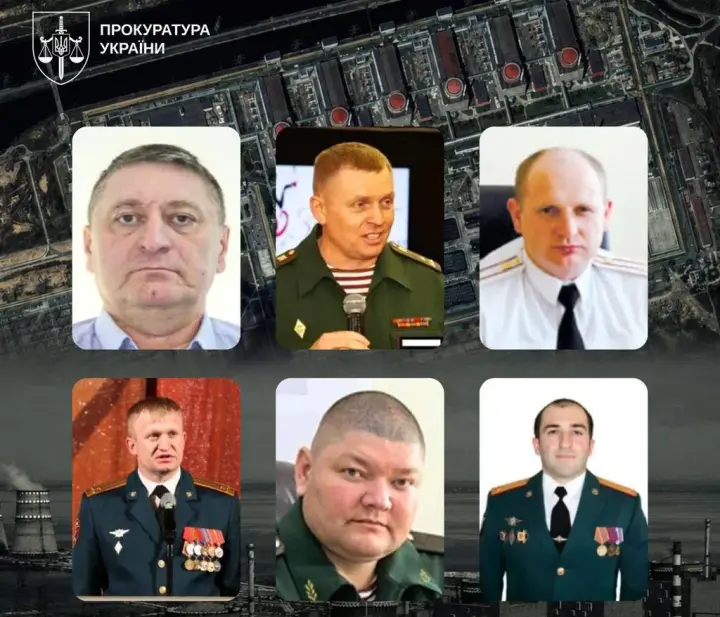 Six commanders of Russian National Guard received sentences for shelling Zaporizhzhia NPP - Prosecutor General