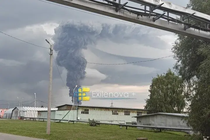 Не лише під пензою: у рф фіксують атаку дронів на склад Wildberries в удмуртії, сталася пожежа