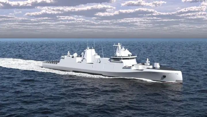 Rheinmetall unveils GMF 140 frigate project with 64 missiles