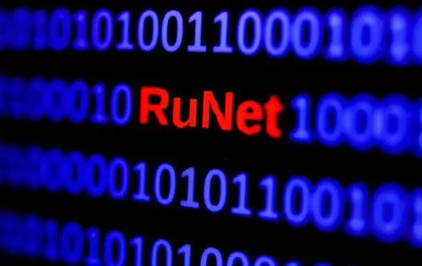 A large-scale internet outage has occurred in Russia