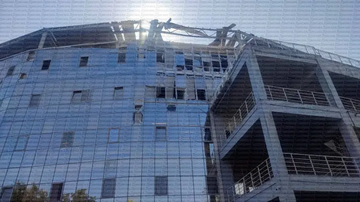 рф атакувала Одесу: попередньо, пошкоджено стадіон "Чорноморець", є постраждалі