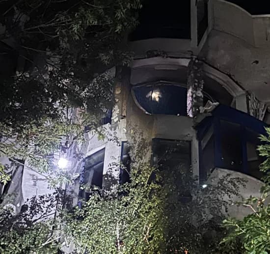 Russia attacked Odesa overnight, damaging infrastructure and a residential building