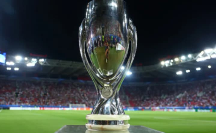 PSG won the UEFA Super Cup for the second consecutive time after defeating Aston Villa